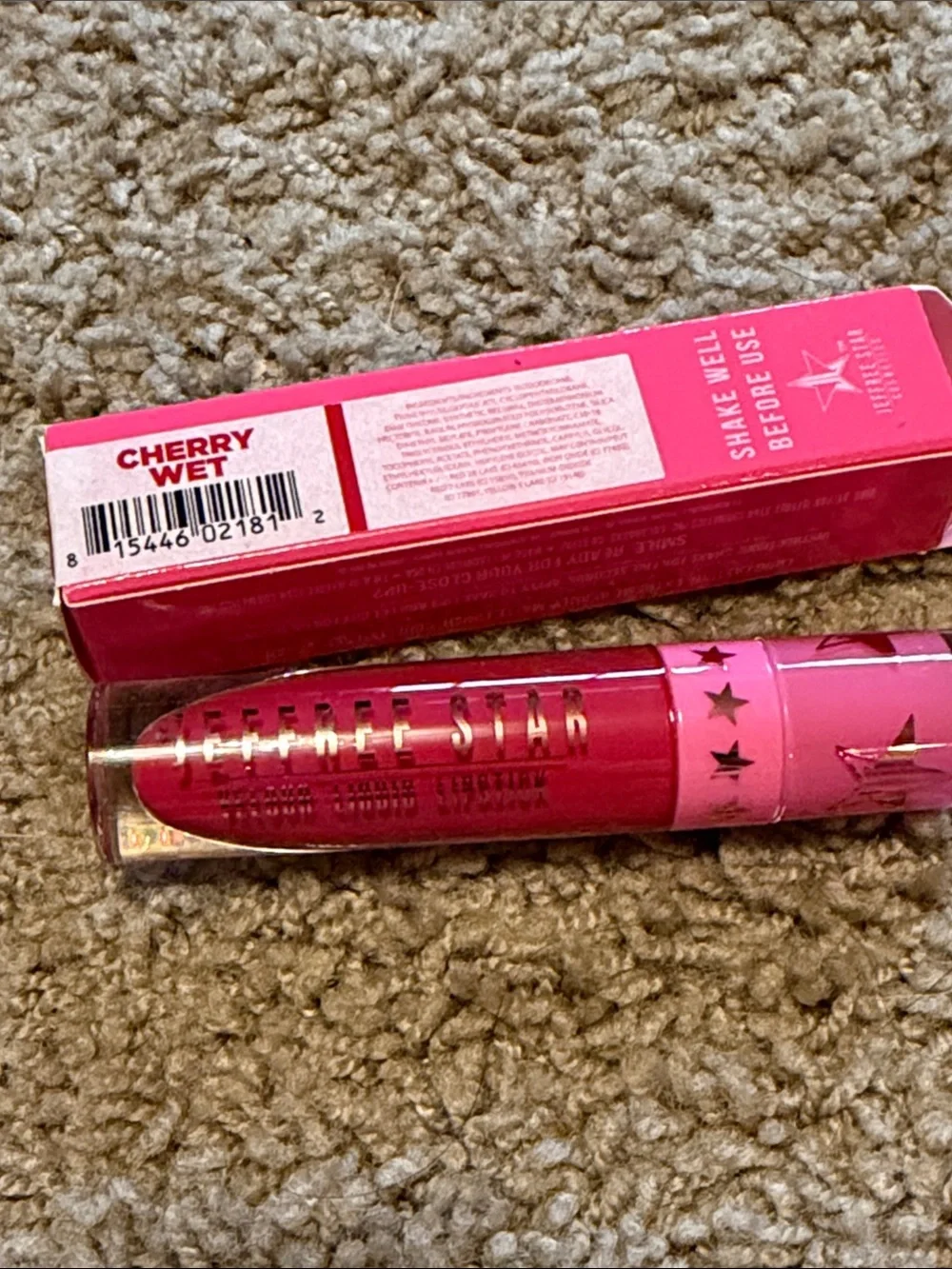 Jeffree Star Cherry Wet Velour Liquid Lipstick